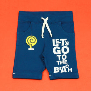 Let's Go To The Beach Teal Shorts
