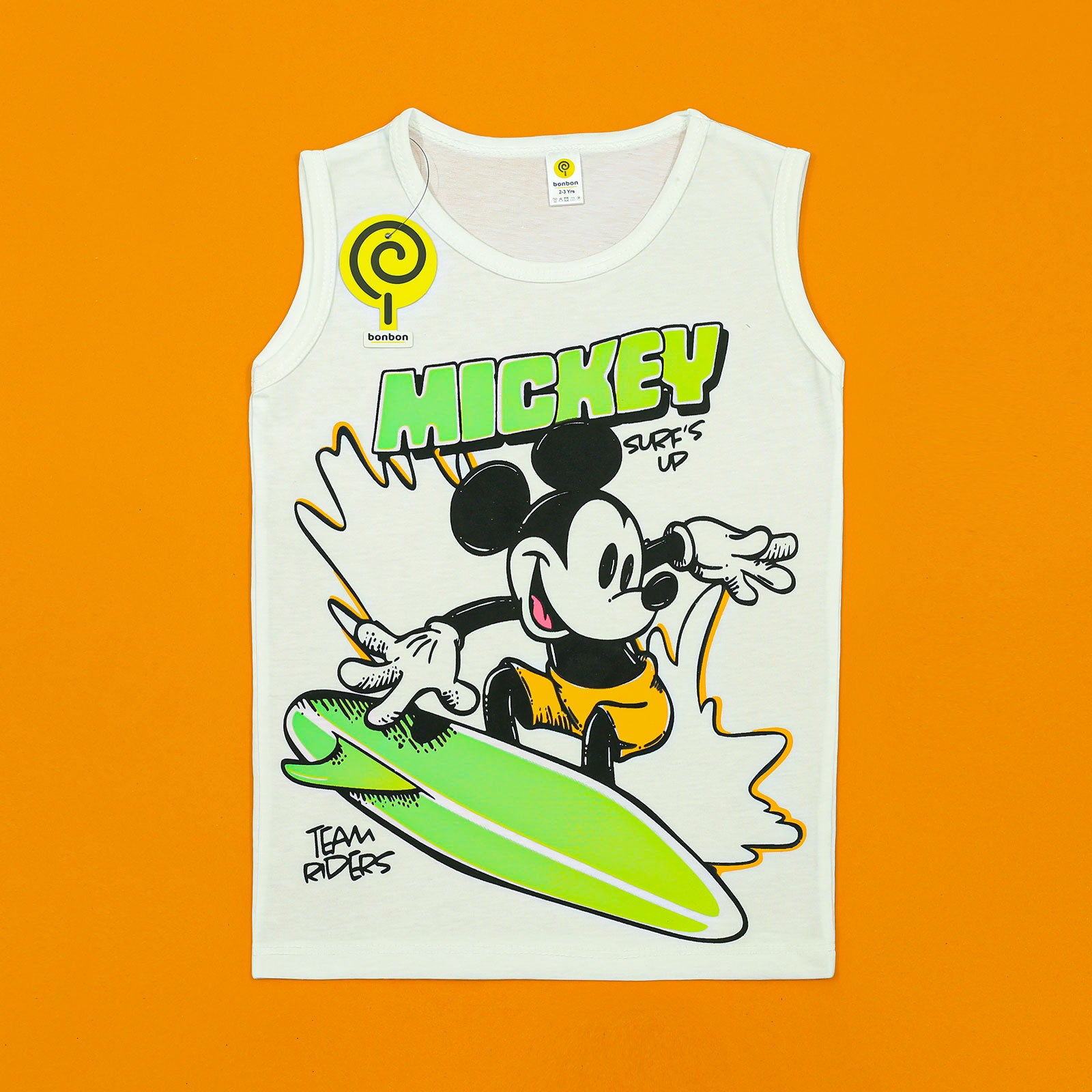 Mickey White Tank Top