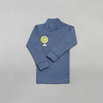 Load image into Gallery viewer, F76 Blue Melange High Neck
