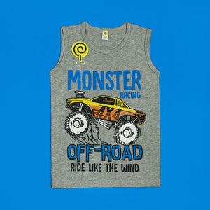 OFF-ROAD Grey Tank Top