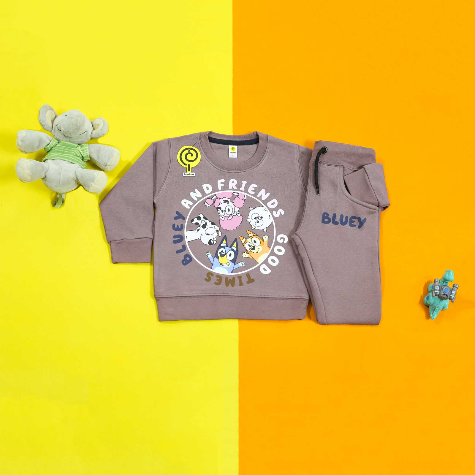 Bluey & Friends Dusty Mauve Tracksuit