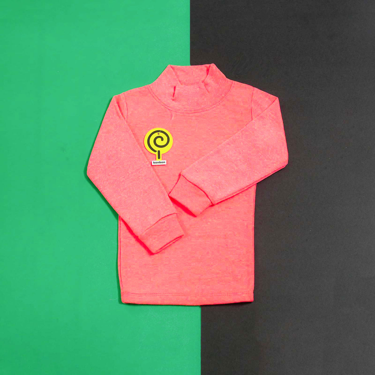 Pink mottled thermal