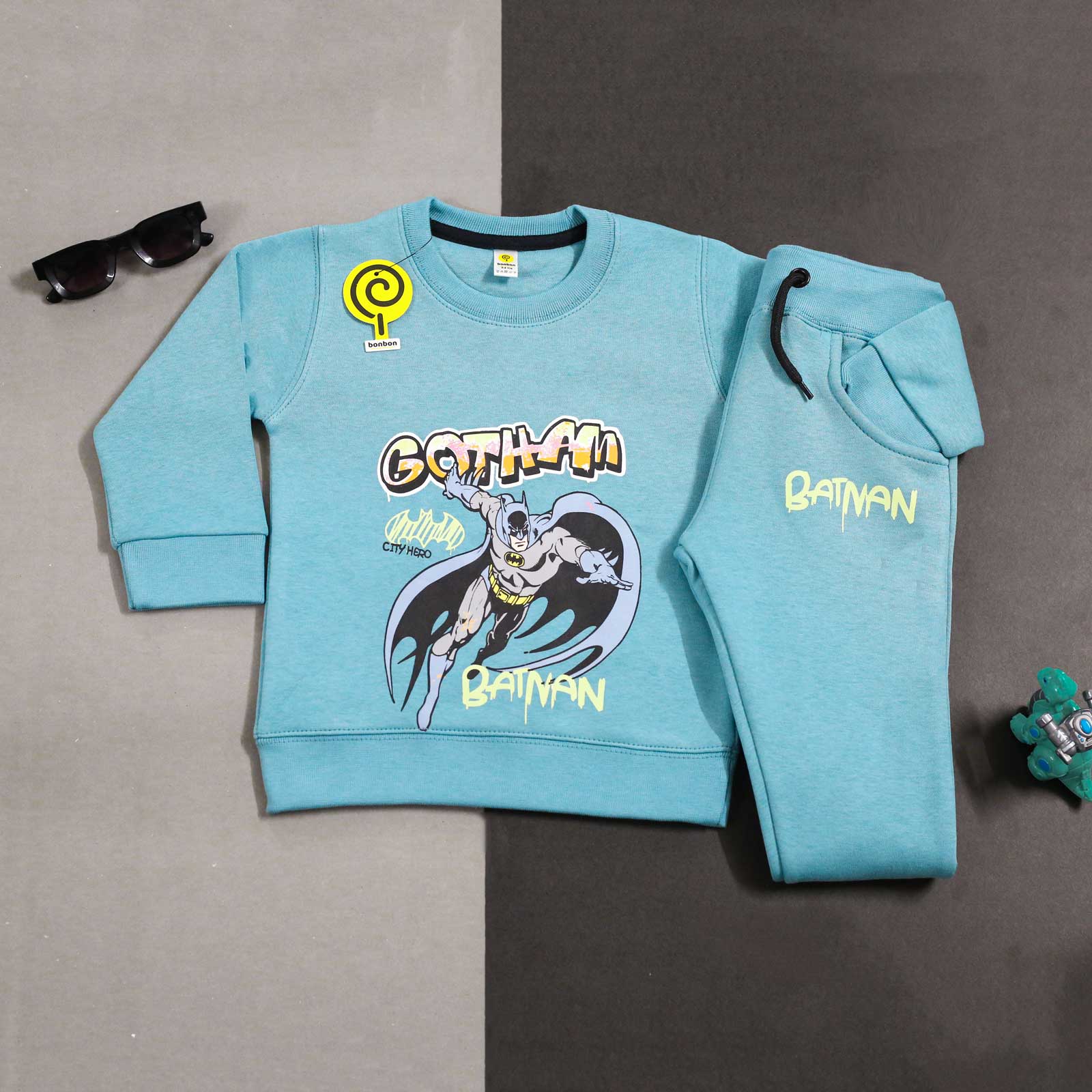 Batman Sea Green Tracksuit