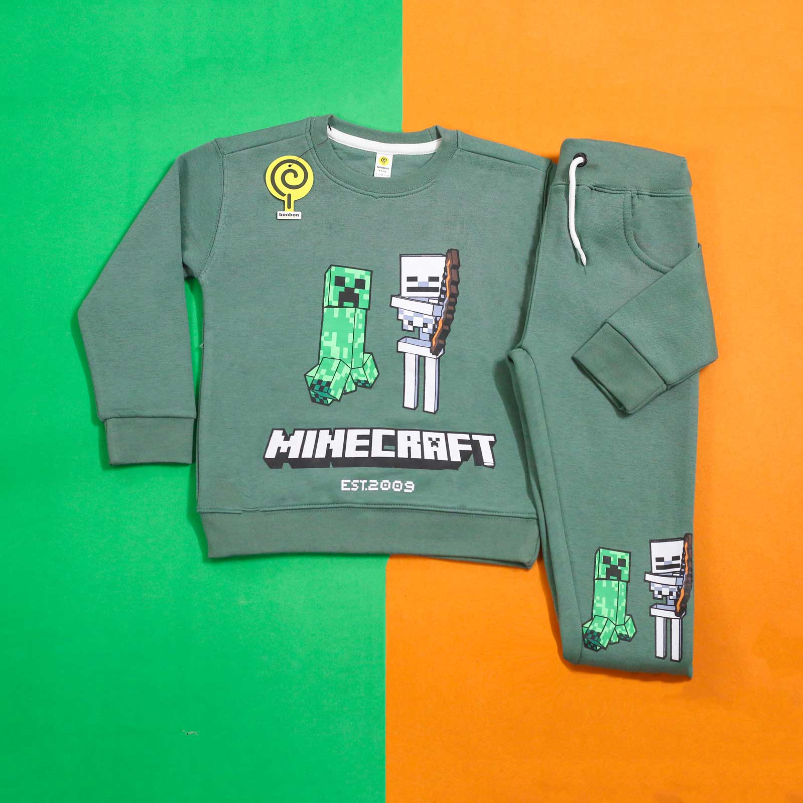 Minecraft Moss Green Tracksuit