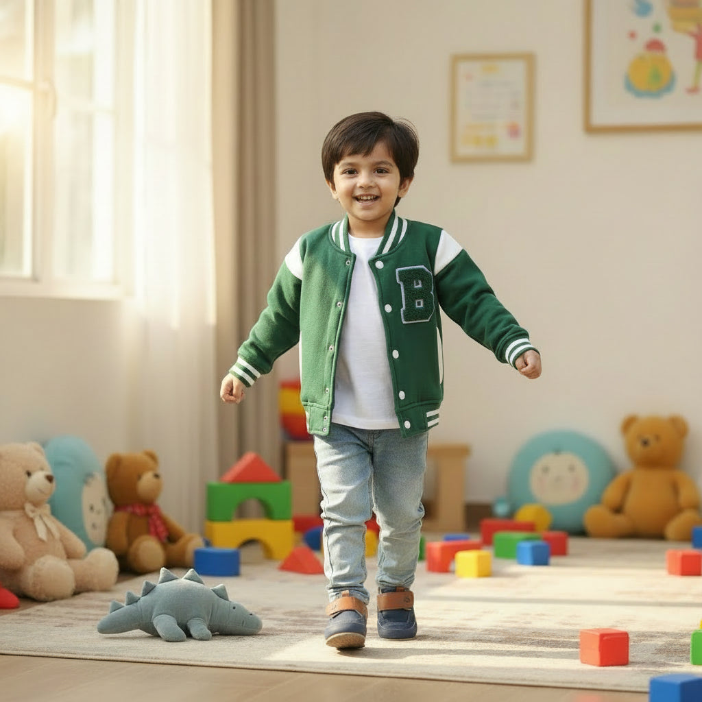 Green Varsity Jacket