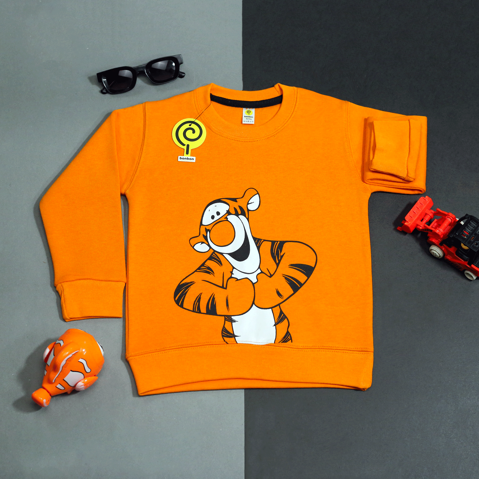 Tigger Orange Sweatshirt