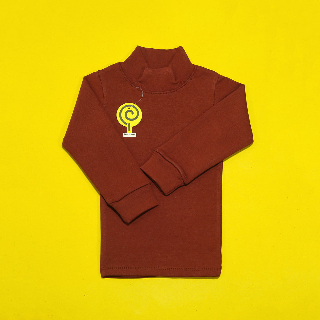 F110 Medium Maroon High Neck