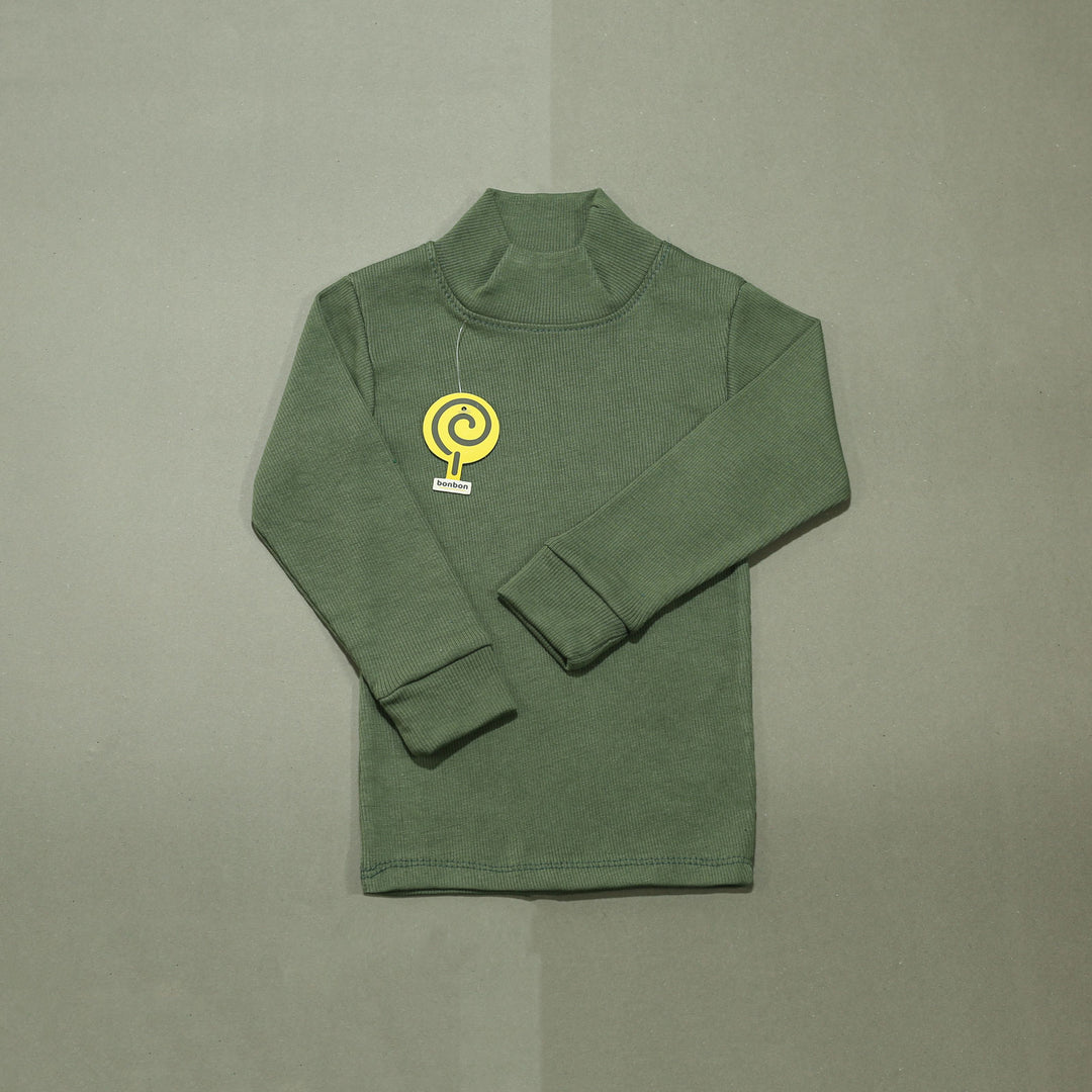 F114 Fern Green High Neck