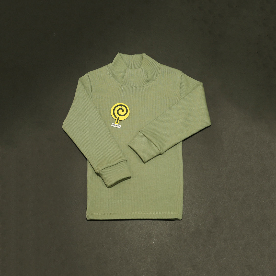 F112 Gin Green High Neck