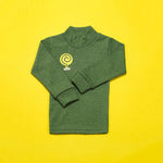 Load image into Gallery viewer, F113 Green Melange High Neck
