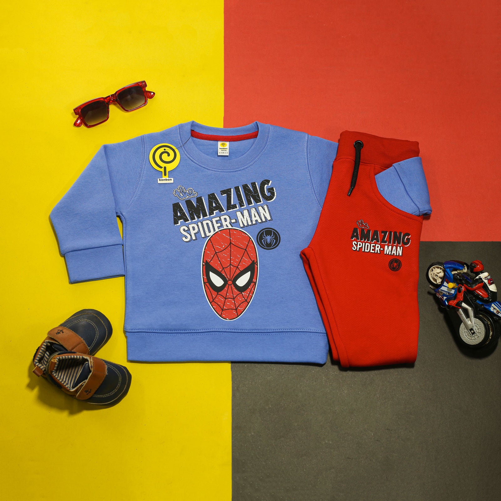 Amazing Spider-Man Blue&Red Tracksuit
