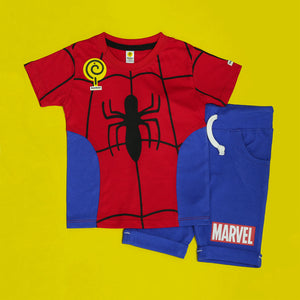 Marvel Spider-Man Red&Royal Blue Twinset