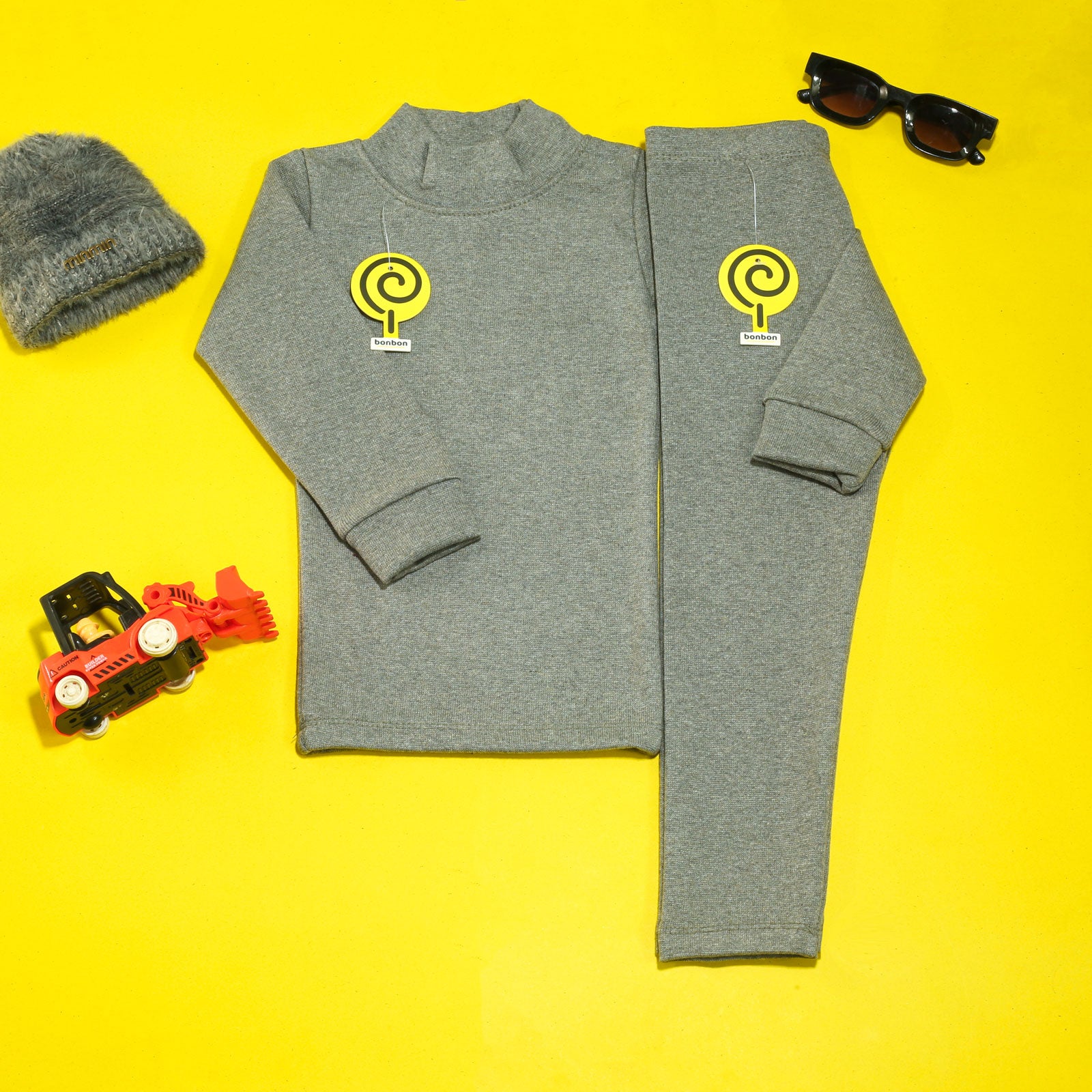 F118 Dark Heather Grey Thermal