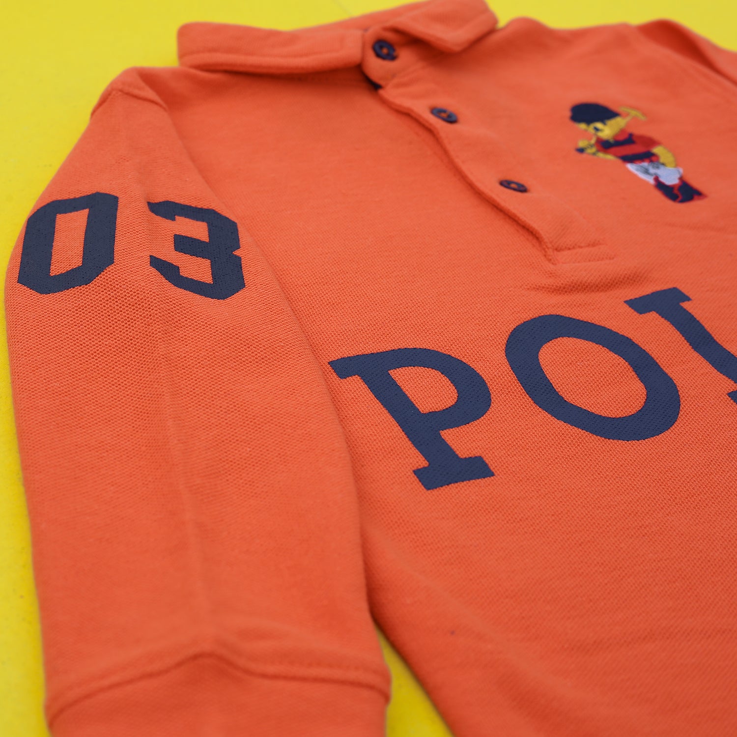 Orange Rugby Polo