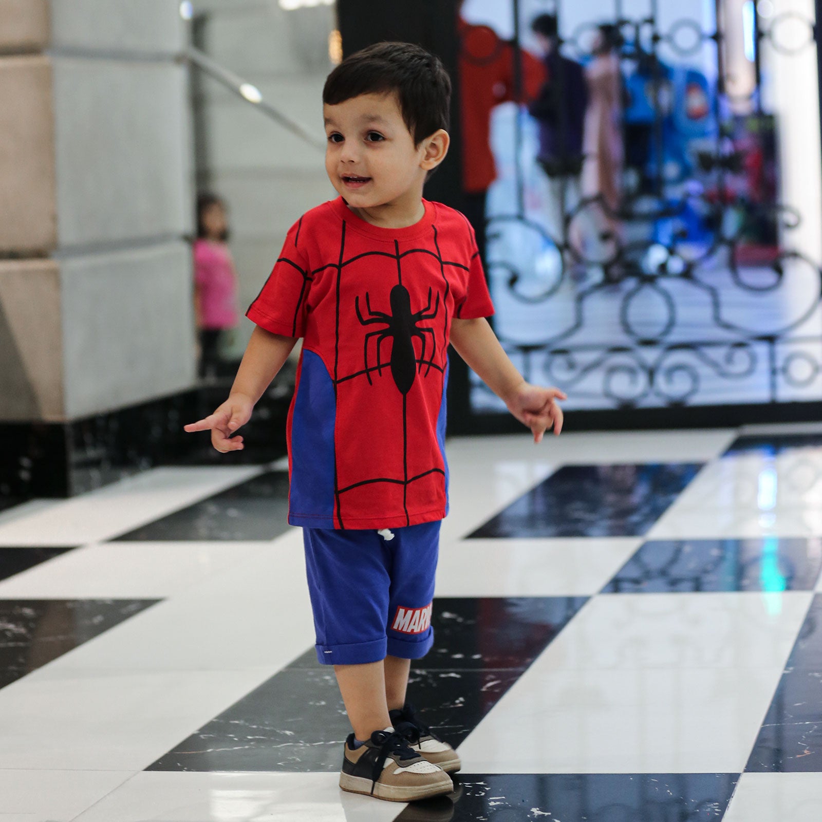 Marvel Spider-Man Red&Royal Blue Twinset