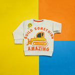 Load image into Gallery viewer, Build Something Oatmeal Tracksuit
