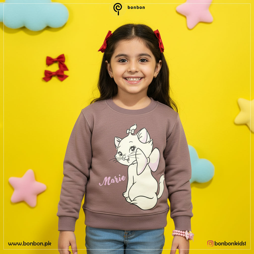 Marie mauve sweatshirt