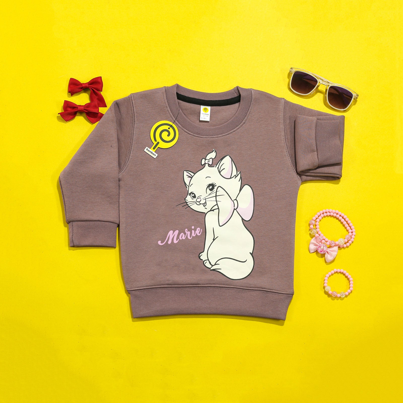 Marie Mauve Sweatshirt