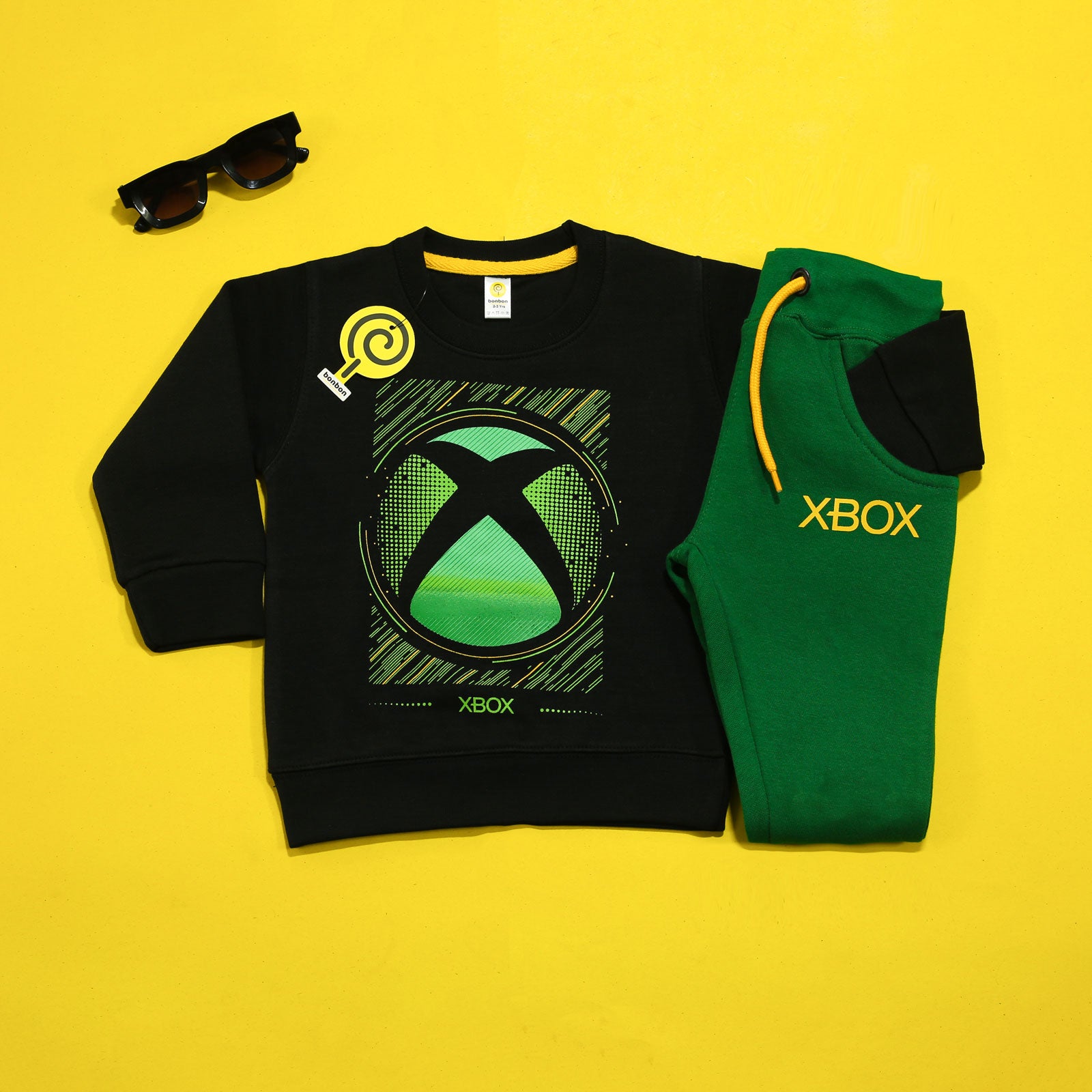 Xbox Black&Green Tracksuit