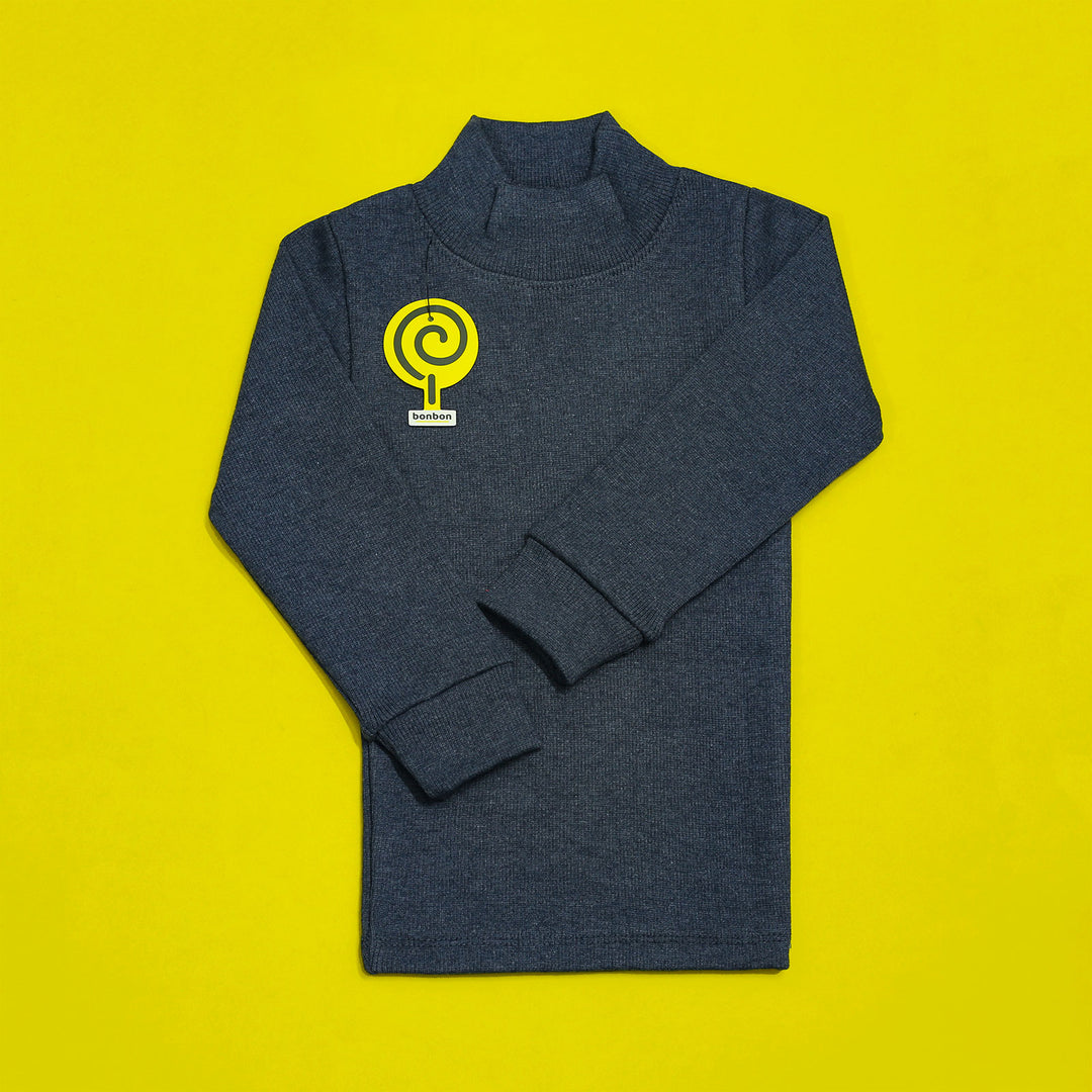 Charcoal High Neck