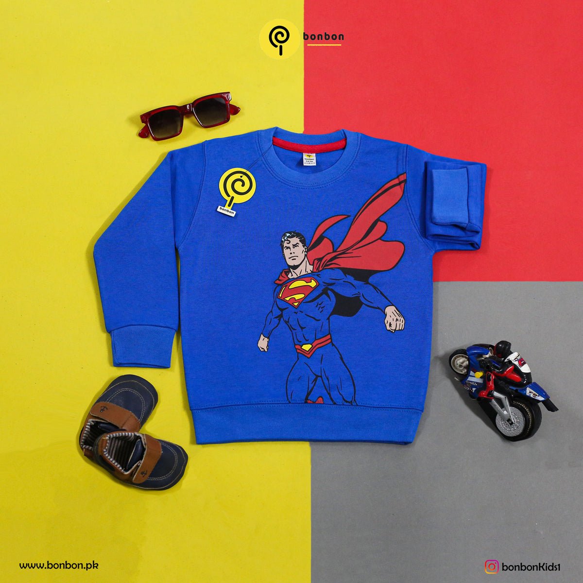 Super m royal blue sweatshirt