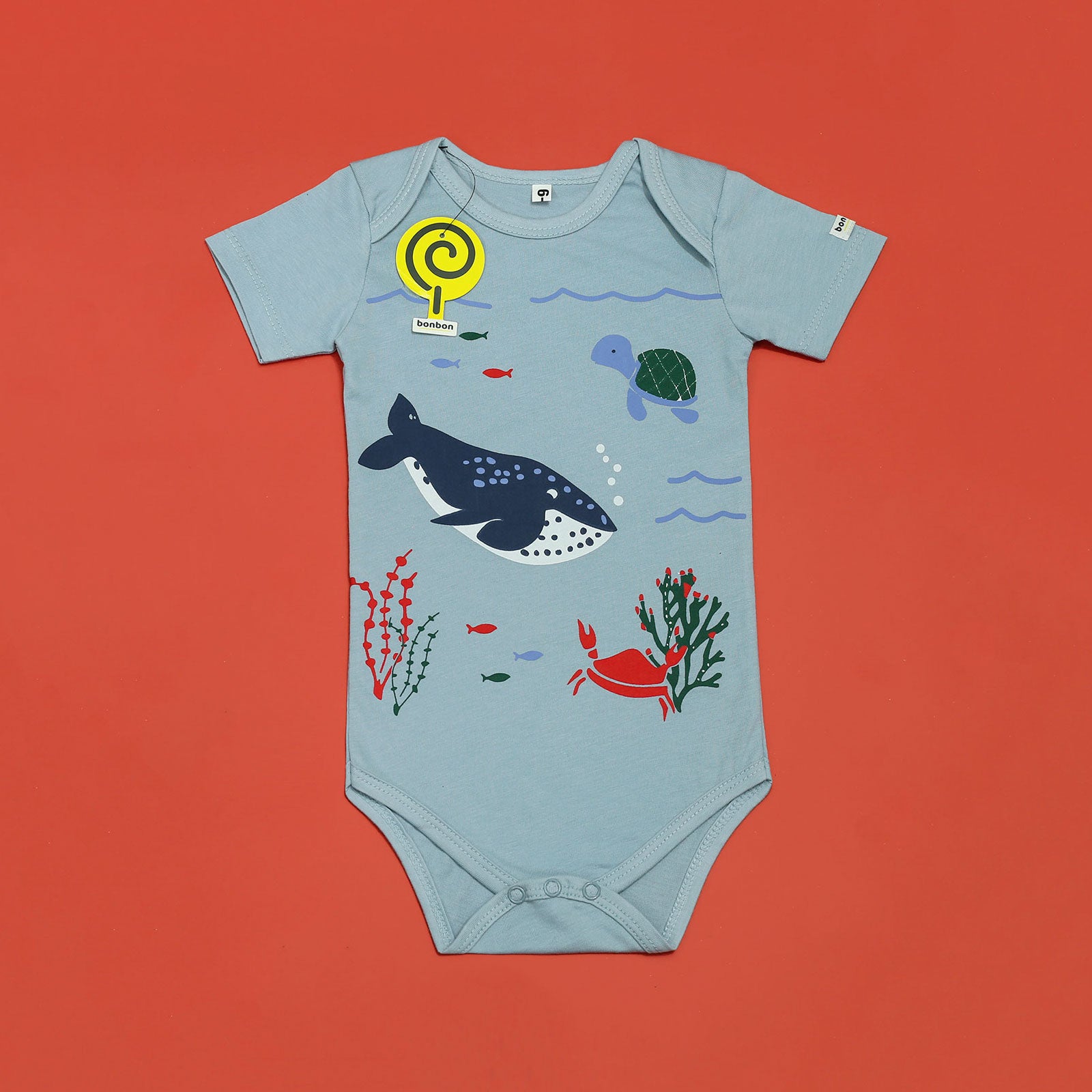 Ocean Life Sky Romper