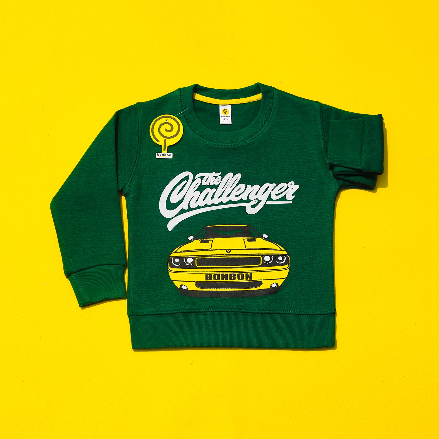The Challenger Green Sweatshirt