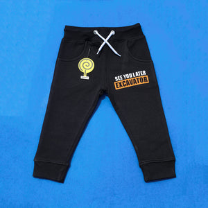 Excavator Black Tracksuit