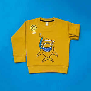 Baby Shark Mustard Sweatshirt
