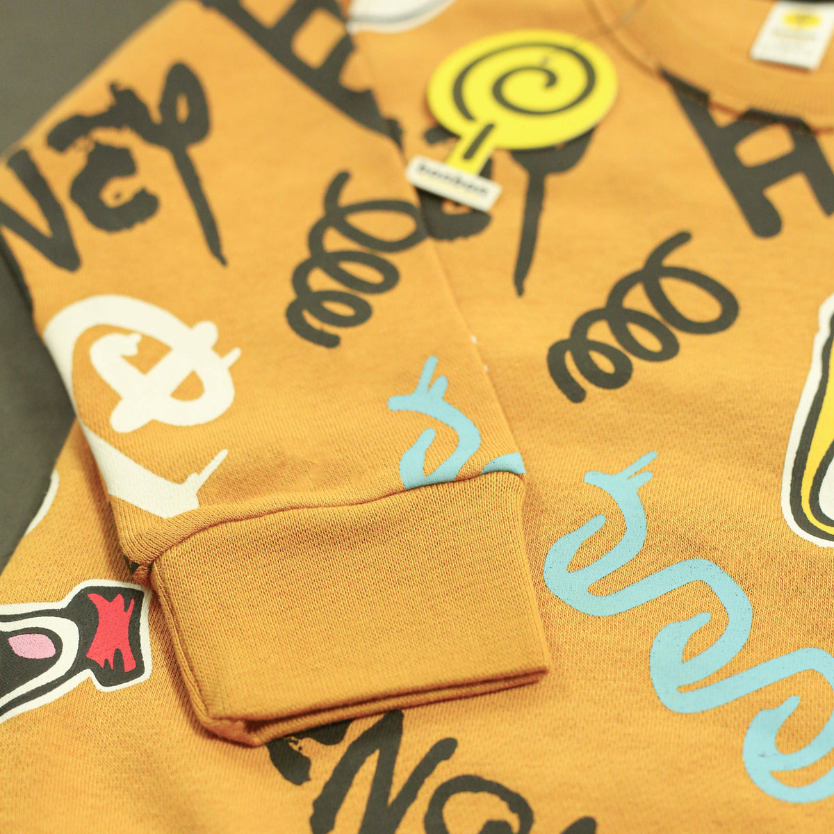 Disney mustard brown sweatshirt