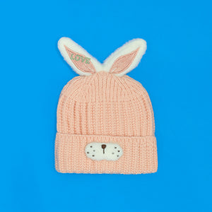 Rabbit Beanie 9-12 Mo