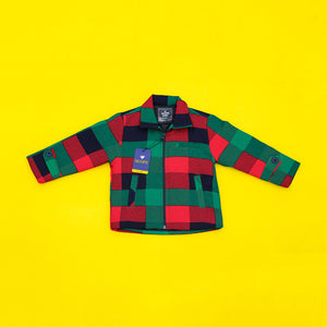 Red&Green Checkered Jacket