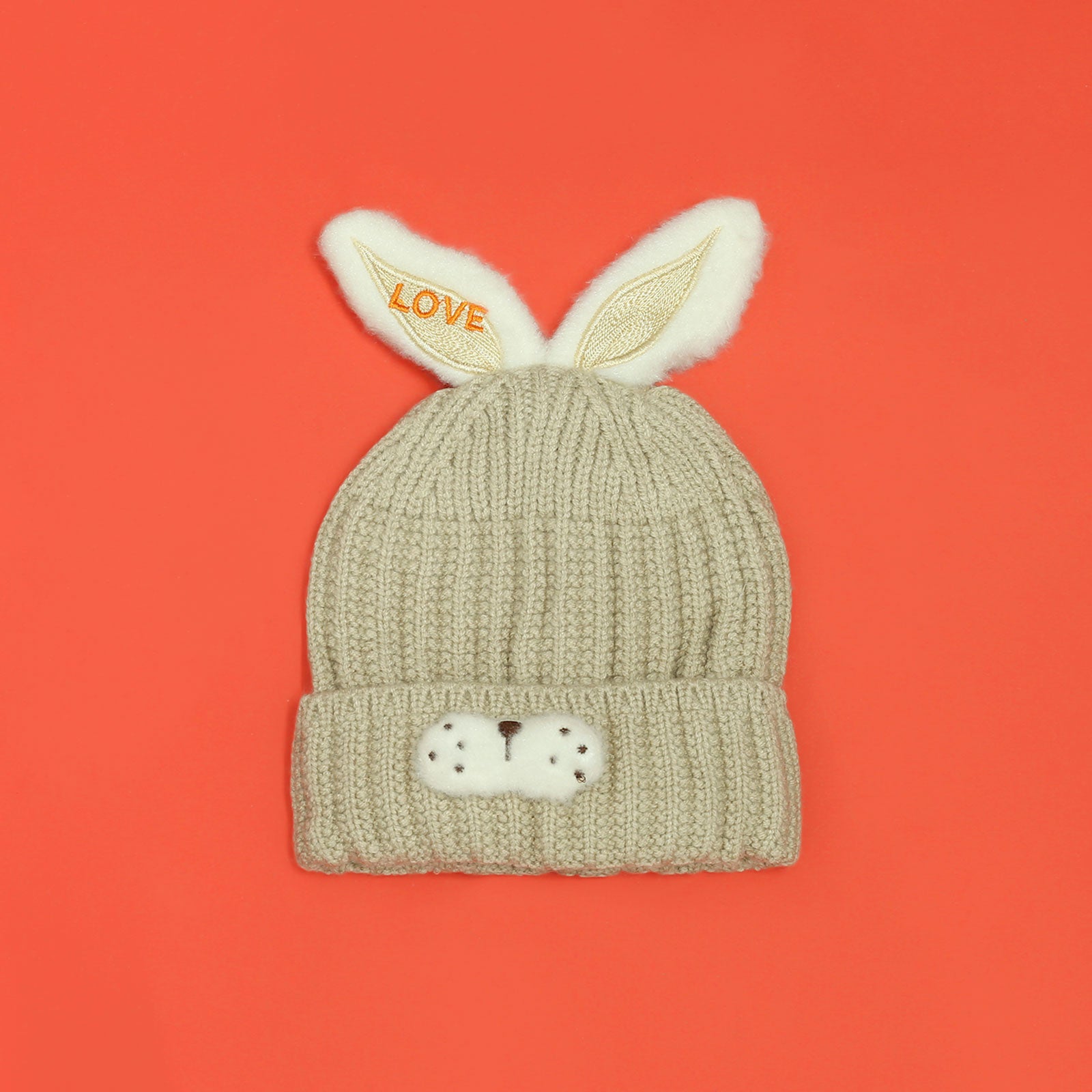 Rabbit Beanie 9-12 Mo