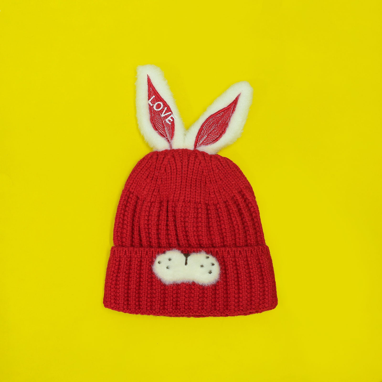 Rabbit Beanie 9-12 Mo