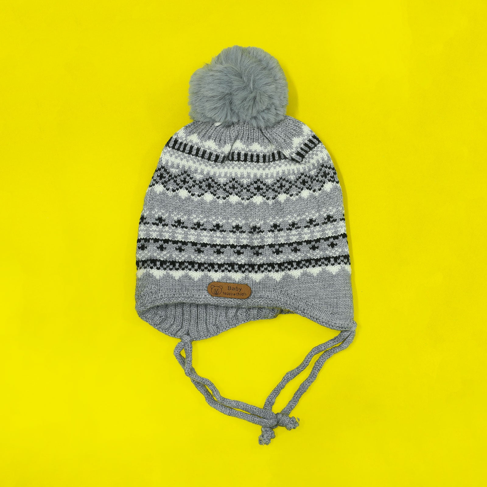 Merino Pom-Pom Beanie 1-2 Yr