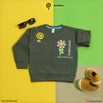 Load image into Gallery viewer, Smiley World Charcoal Sweatshirt
