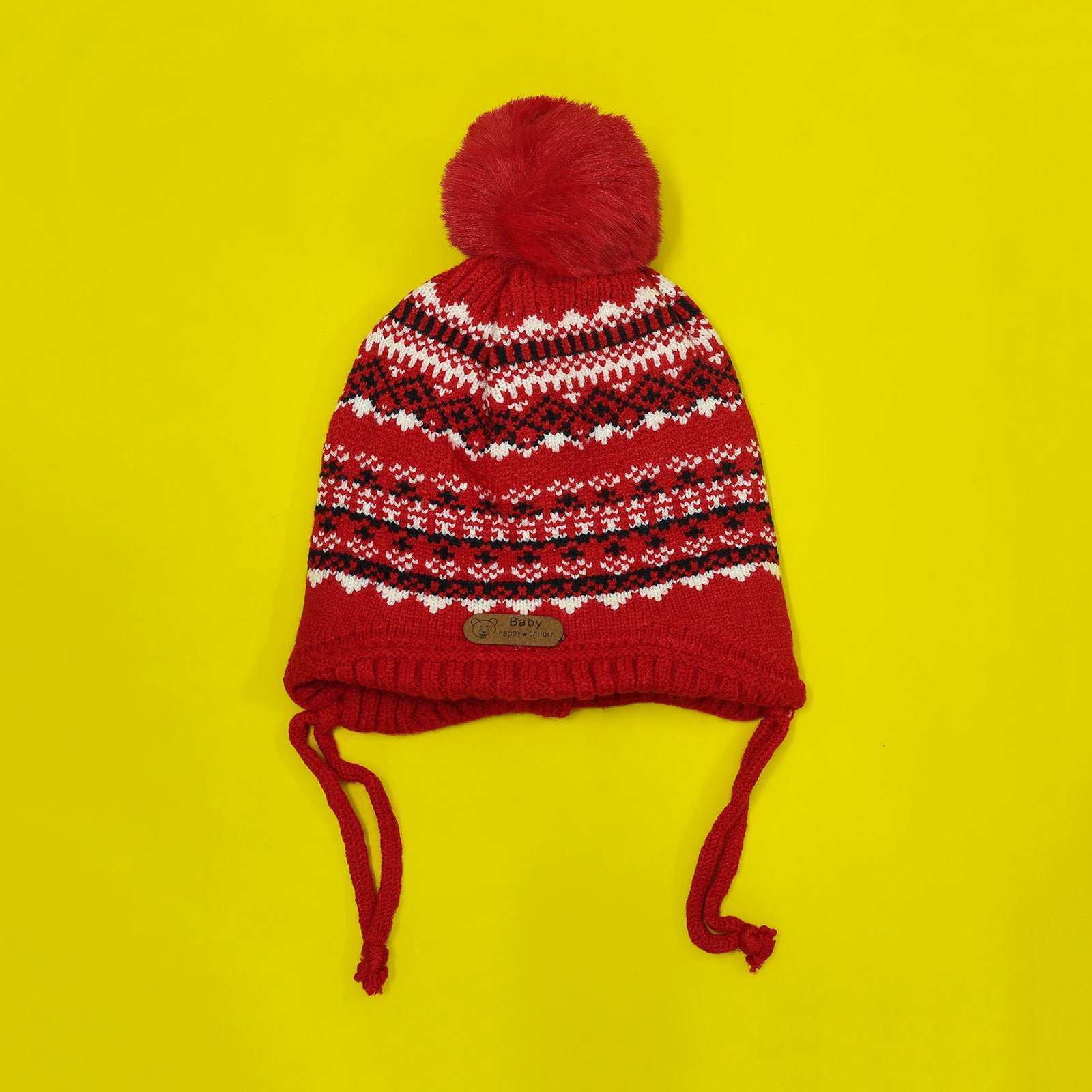 Merino Pom-Pom Beanie 1-2 Yr