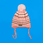 Load image into Gallery viewer, Merino Pom-Pom Beanie 1-2 Yr
