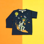 Load image into Gallery viewer, Space Games Navy PJ's
