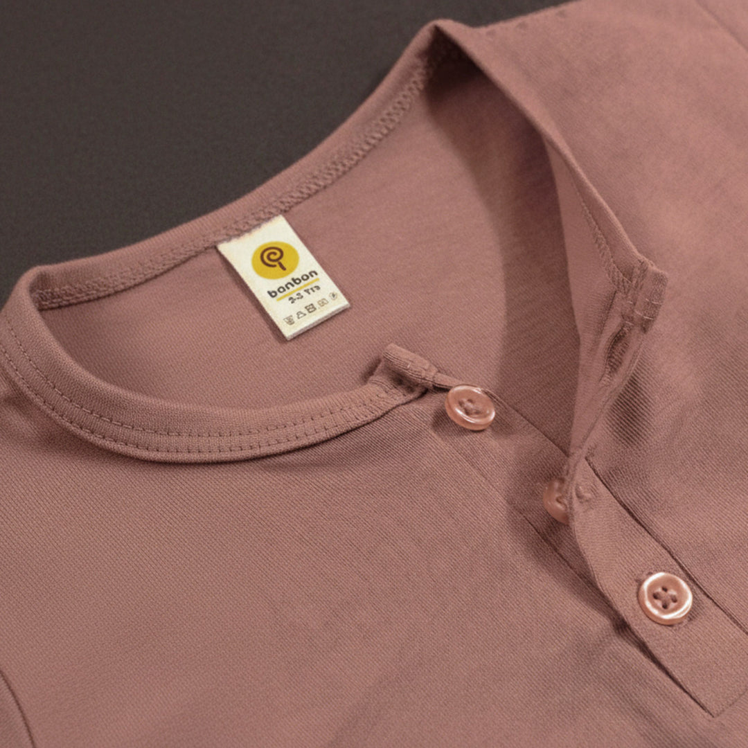Muted Mocha Full-Sleeves PJ's
