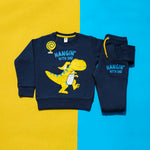 Load image into Gallery viewer, Hangin With Dad Navy Tracksuit
