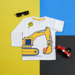 Load image into Gallery viewer, Builder Joe White&amp;Navy PJ's
