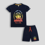 Load image into Gallery viewer, Sunsets Navy Twinset
