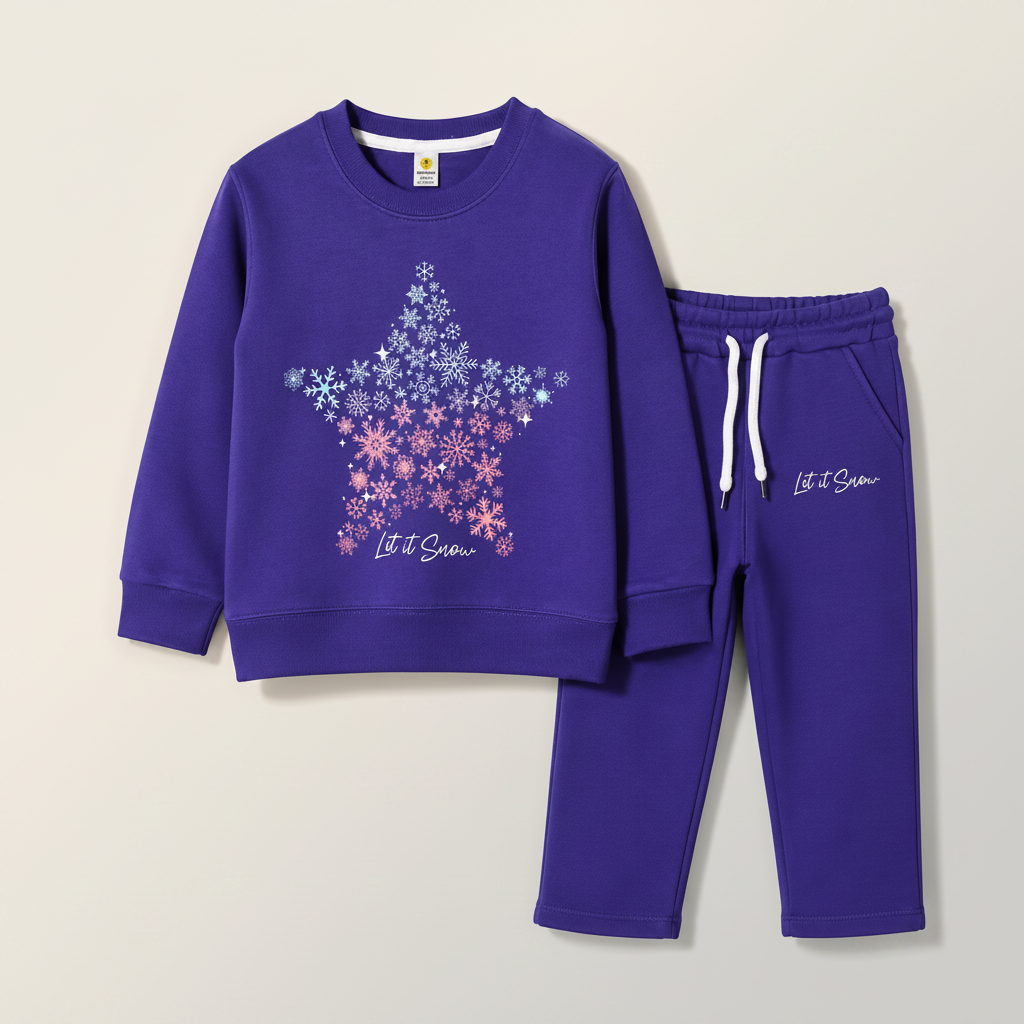 Let It Snow Sweatshirt Set