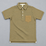 Load image into Gallery viewer, Tan Striped Polo
