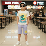 Load image into Gallery viewer, Sunny Vibes White&amp;Sky Twinset
