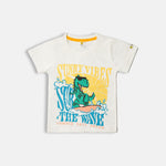Load image into Gallery viewer, Sunny Vibes White Tee
