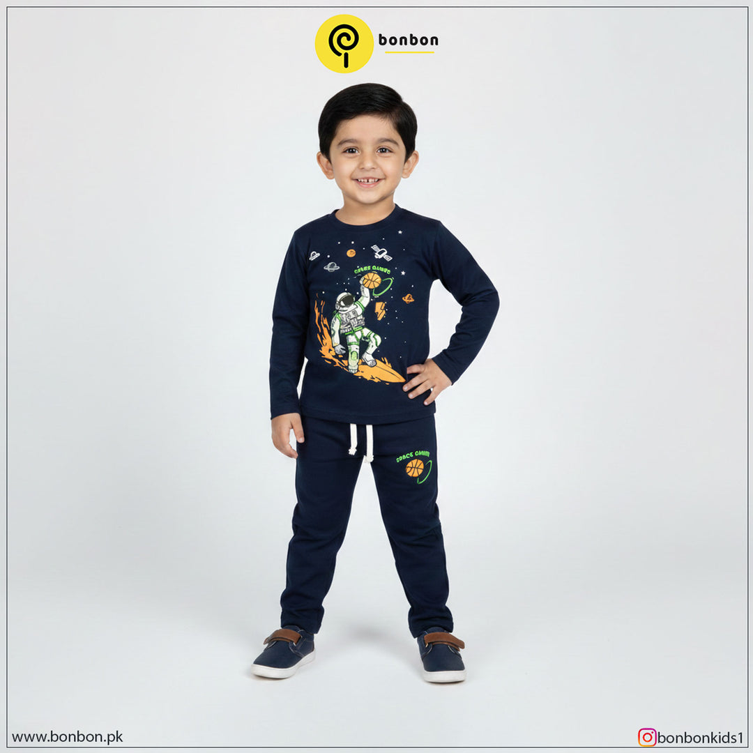 Space Games Navy PJ's