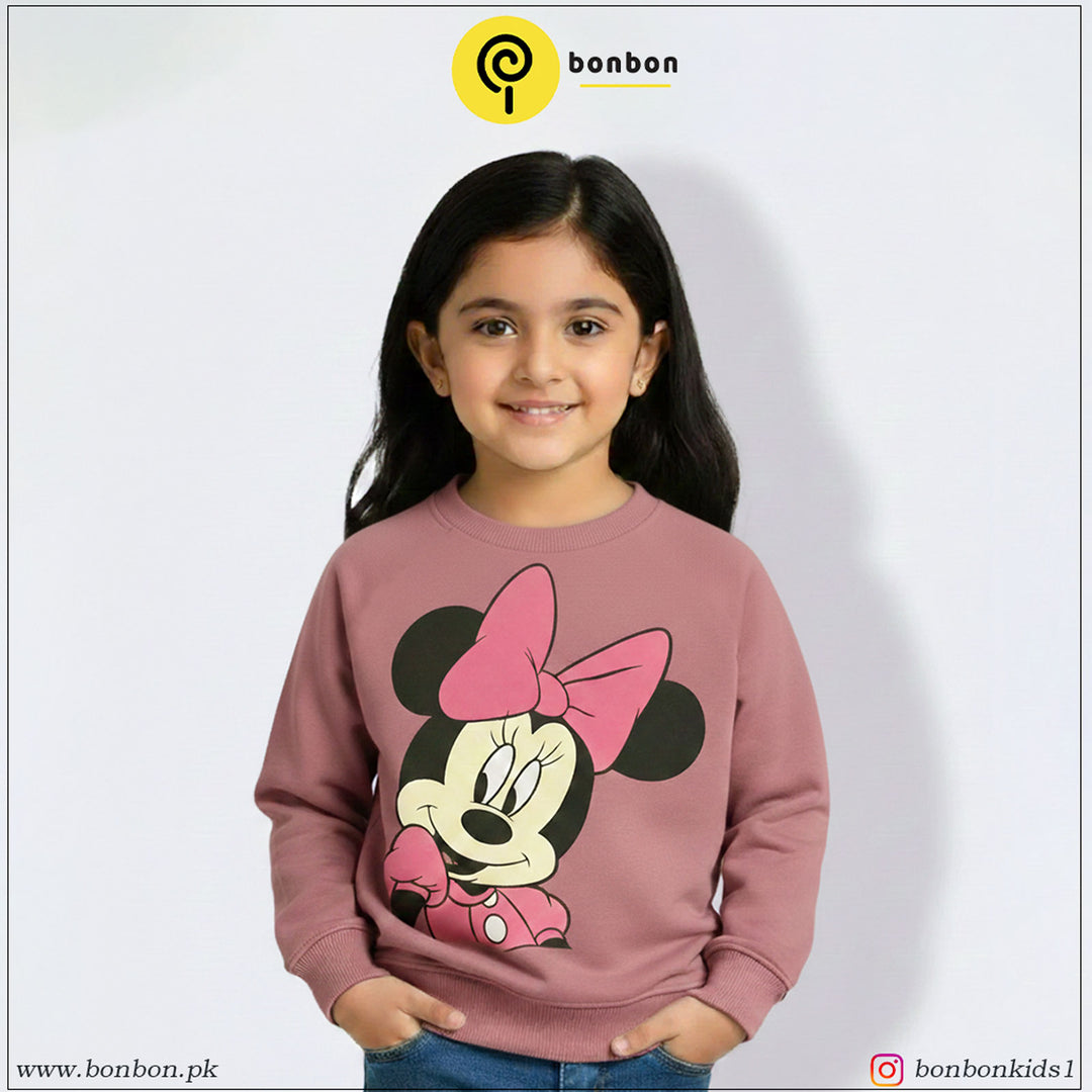 Minnie Bubble Gum Sweatshirt