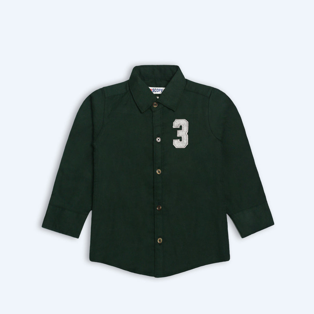 Green Casual Shirt